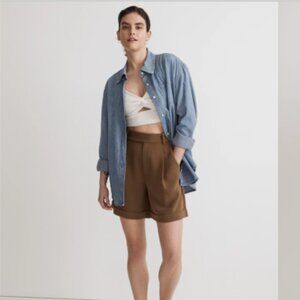 Madewell The Harlow Short - Light Roast - Size 6